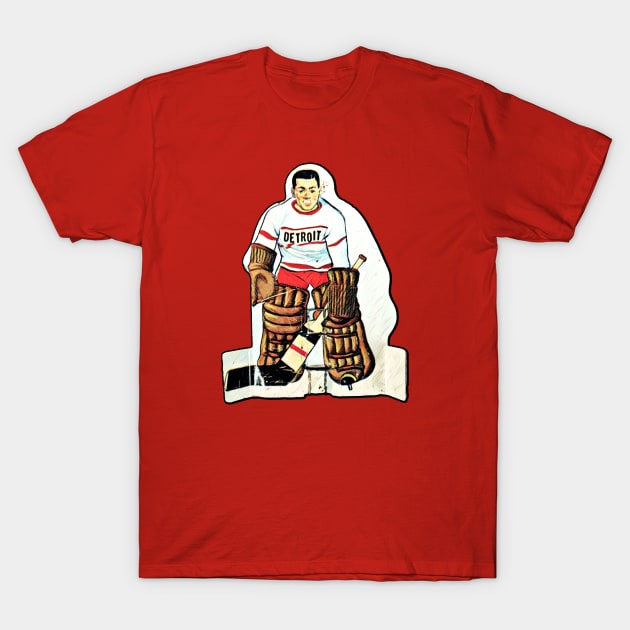 Coleco Table Hockey Players - Detroit Red Wings T-Shirt by mafmove